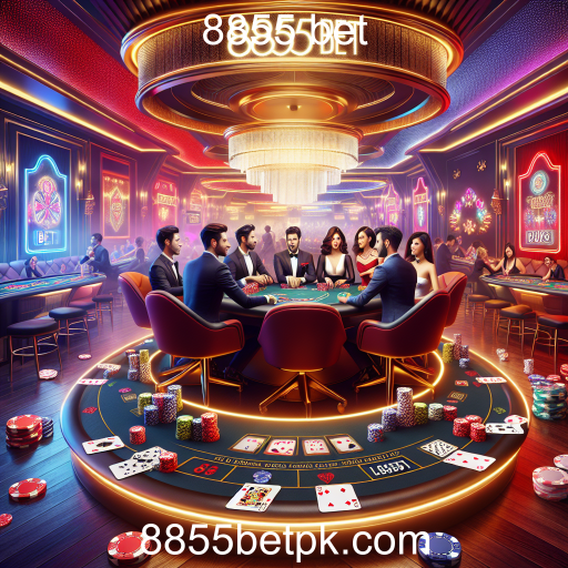 Descubra o Mundo dos Jogos de Cartas no 8855 Bet